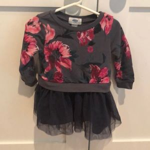 Toddler girls sweatshirt dress